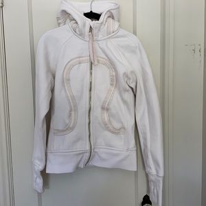 Lululemon Special Edition off white zipper hoodie